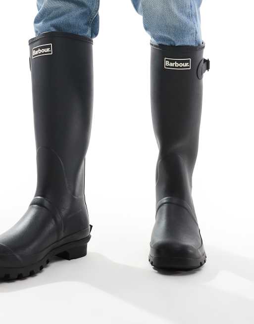 Black on sale barbour wellies