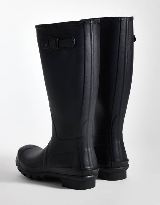 Barbour Bede wellington boots in black, 3 of 4