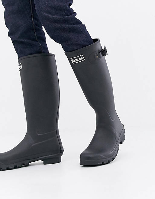 asos.com | Barbour Bede wellington boots in black