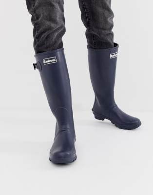 barbour mens bede wellington boots