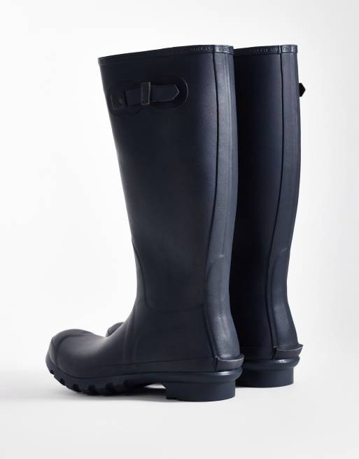 Barbour Bede wellington boots in navy, 3 of 4