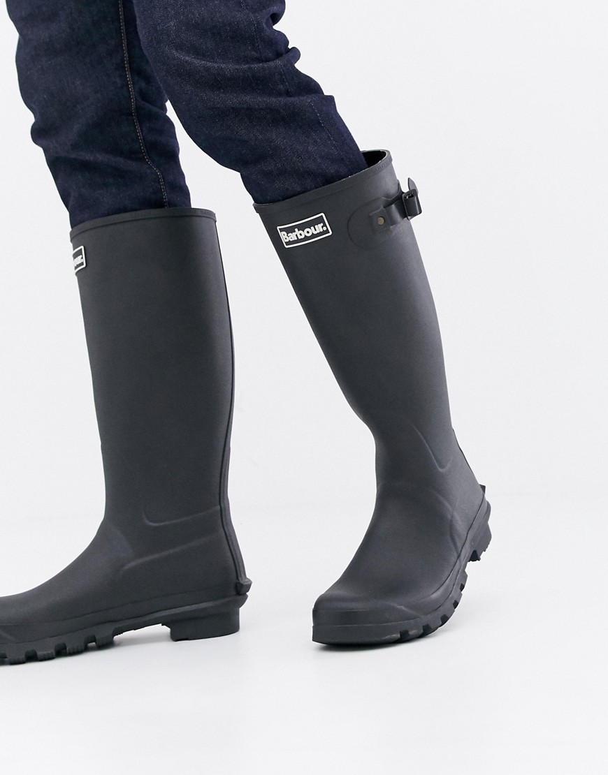 Barbour - Bede - Wellington boots in zwart