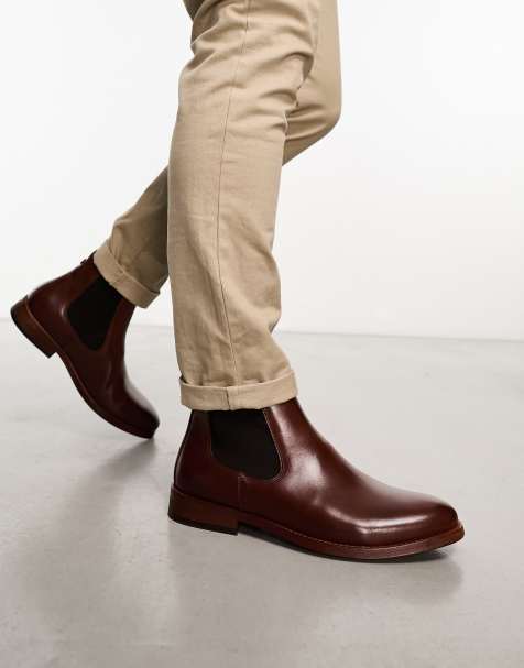 Barbour – Bedlington – Chelsea-Stiefel in Mahagonibraun - view 1