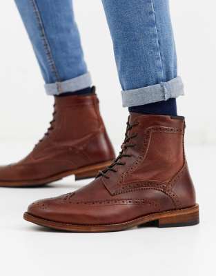 barbour belford brogue boot