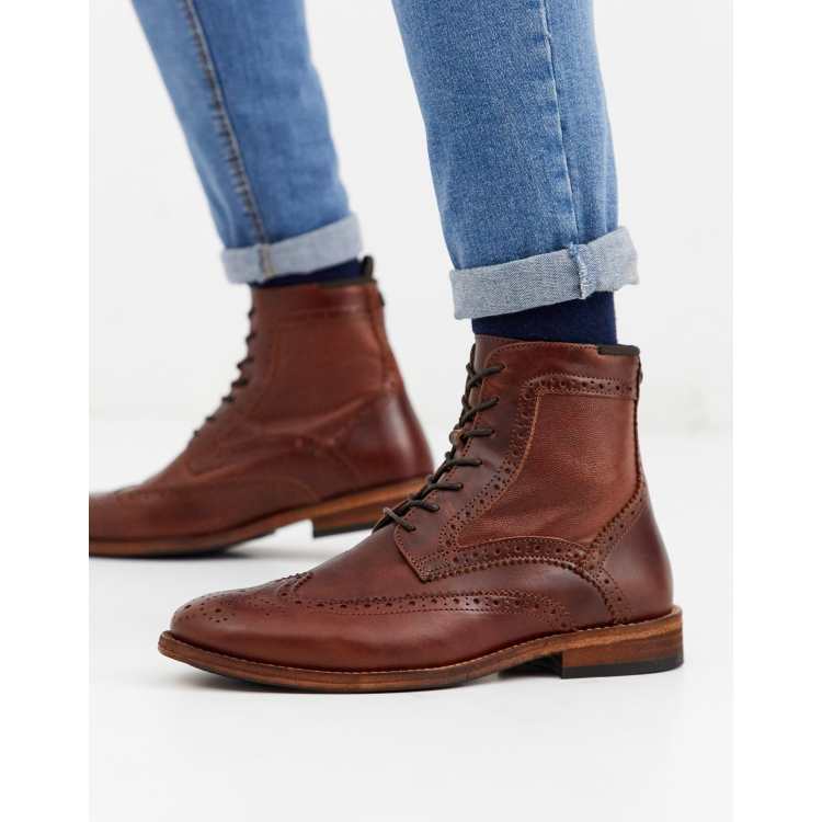 Barbour belford brogue boot new arrivals