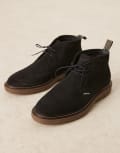 [Barbour] Barbour blaine chukka boots in black suede 42 black suede