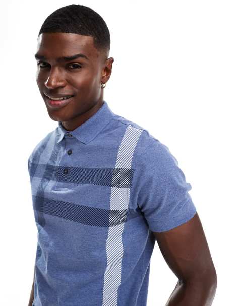 Barbour Blaine poloshirt in grey - view 1
