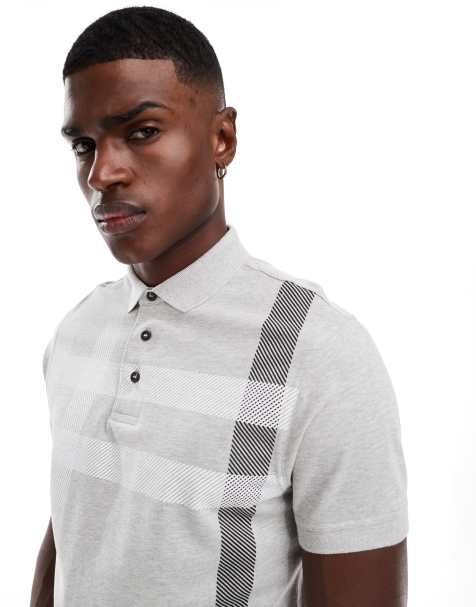 Barbour Blaine poloshirt in grey - view 1
