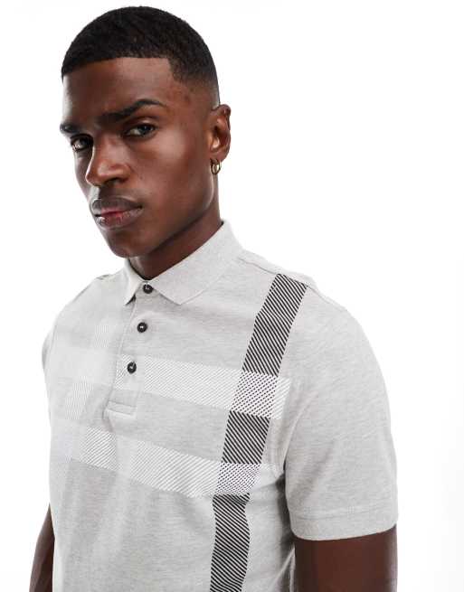 Barbour Blaine poloshirt in grey