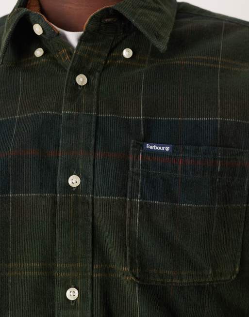 Barbour Blair tailored tartan cord shirt in classic tartan - MULTI, 5 of 5