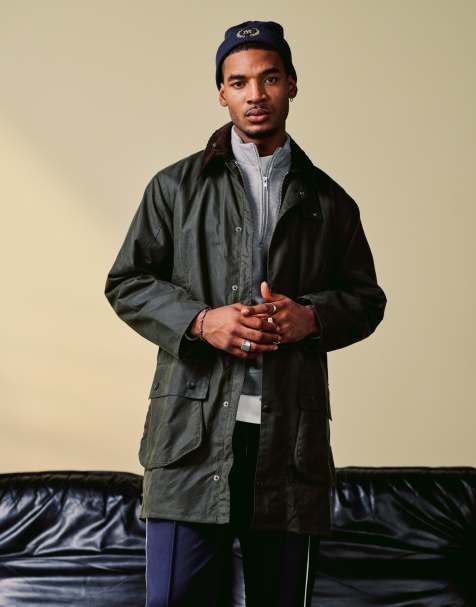 Barbour Border wax jacket - view 1