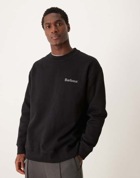 Barbour brushed Nicholas os crew neck sweatshirt - view 1