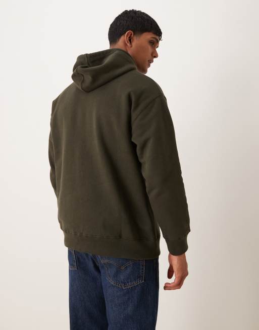 Barbour brushed Nicholas oversized logo hoodie, 4 of 4