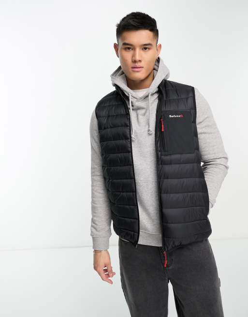 Barbour Burnall gilet in black | ASOS