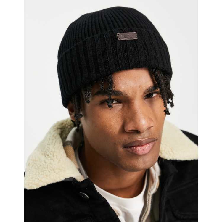 Barbour beanie outlet mens