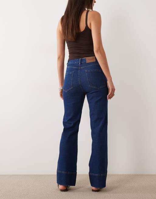 Barbour Cartmel flared jeans in dark wash denim, 2 of 5