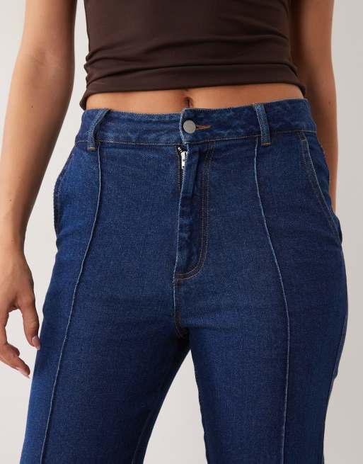 Barbour Cartmel flared jeans in dark wash denim, 4 of 5