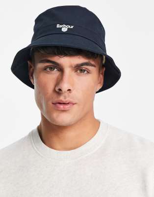 Barbour Cascade bucket hat in navy