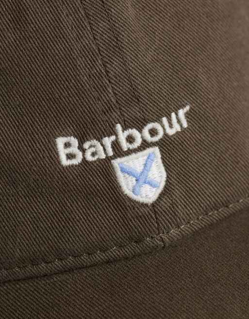 Barbour Cascade logo cap in khaki, 2 of 3