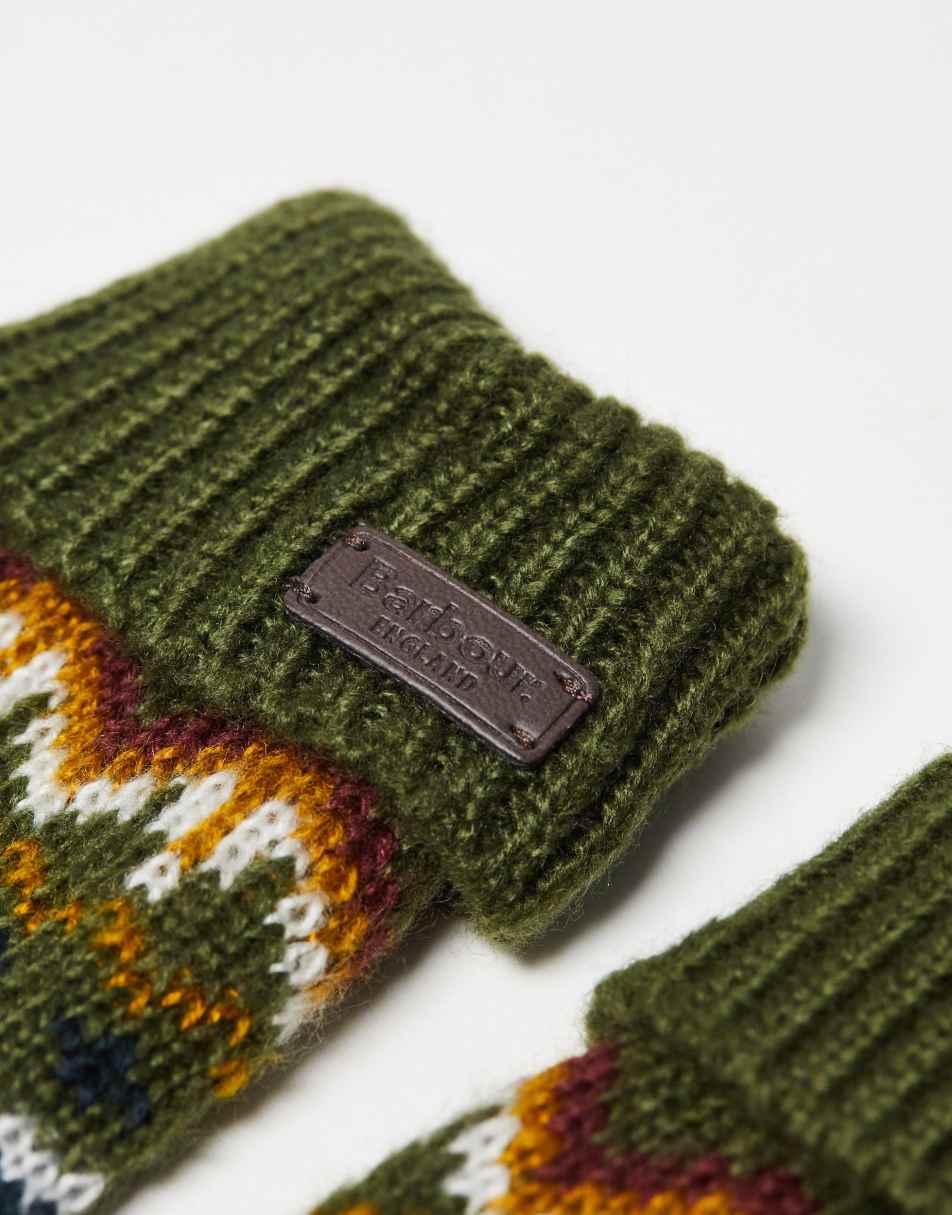 Barbour best sale fairisle gloves