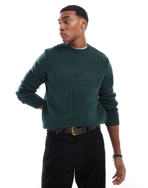 Barbour Casey cable crew neck sweater - view 1