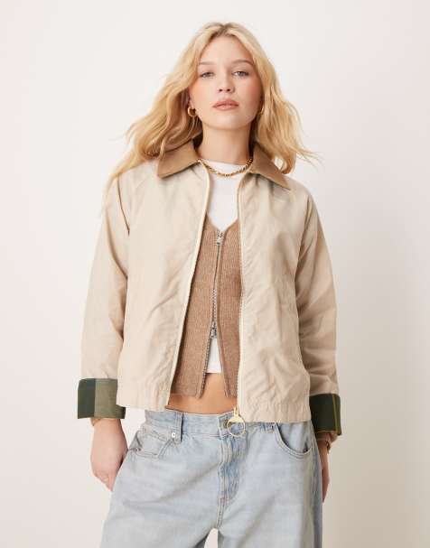 Barbour Catlin showerproof jacket in beige - view 1