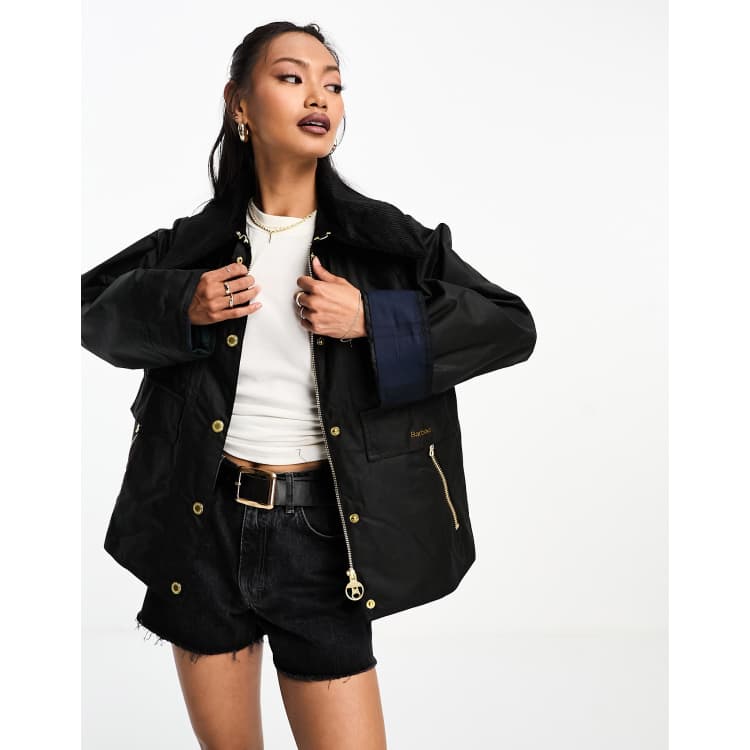 Barbour cheap cropped jacket