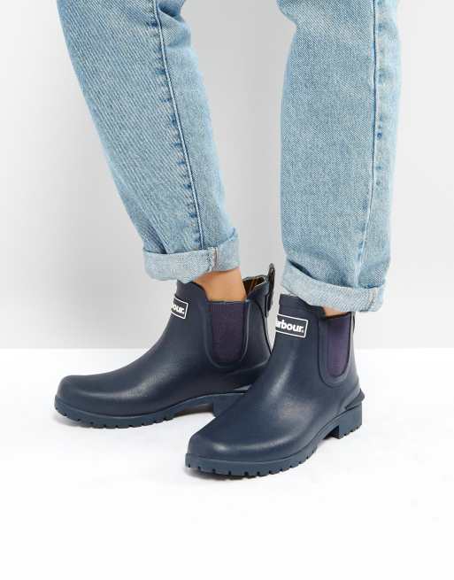 Barbour Chelsea Welly Boot with Logo Detail | ASOS