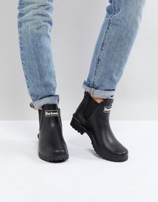 black chelsea welly boots