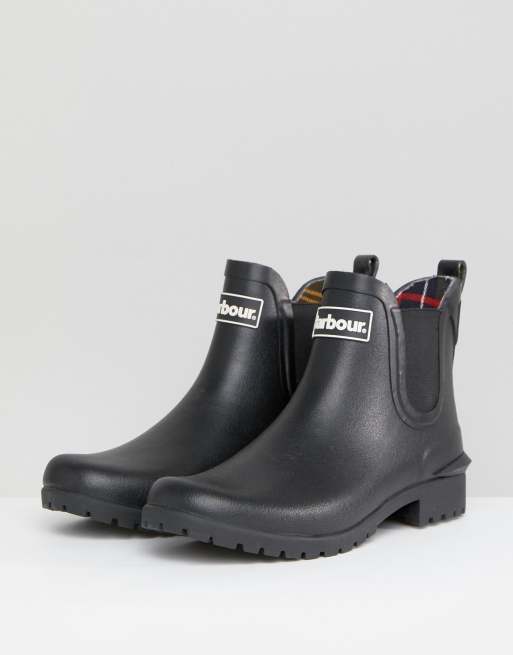 Barbour Chelsea Welly Boot with Logo Detail