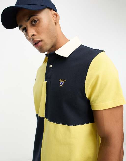 Barbour hot sale polo yellow