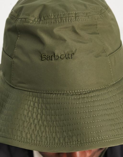 Barbour Clayton sports bucket hat in green