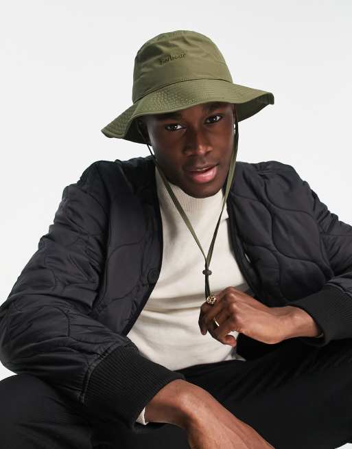 Barbour Clayton sports bucket hat in green