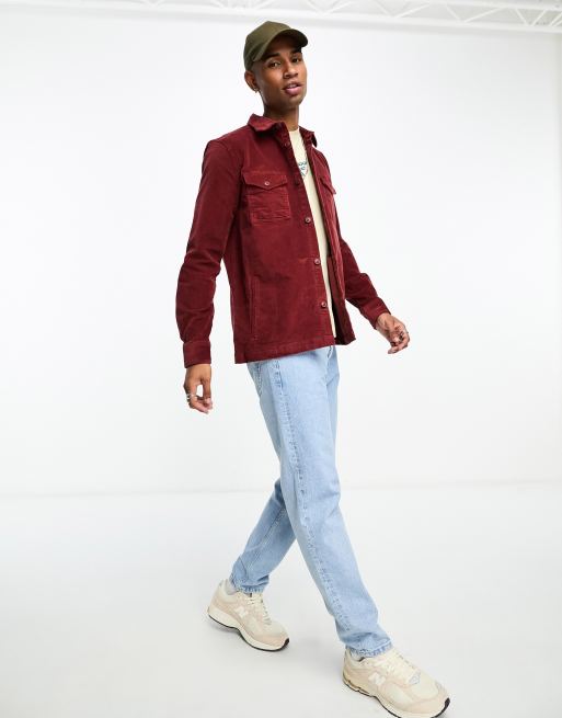 Barbour jeans hot sale mens red