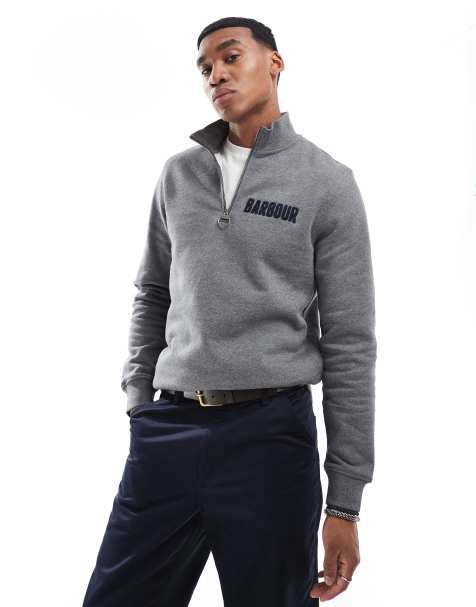 Barbour Cotes half zip sweatshirt - view 1