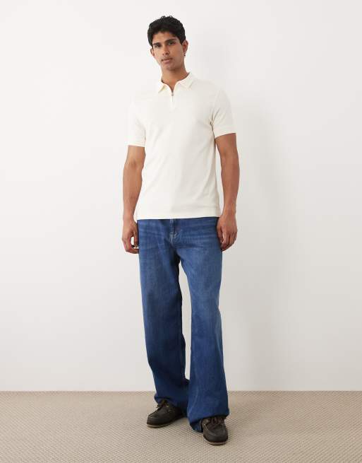 Barbour Crakehall short sleeve tailored polo shirt in whisper white, 2 of 5