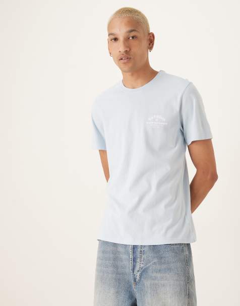 Barbour Cranmer t-shirt in ocean sky - view 1