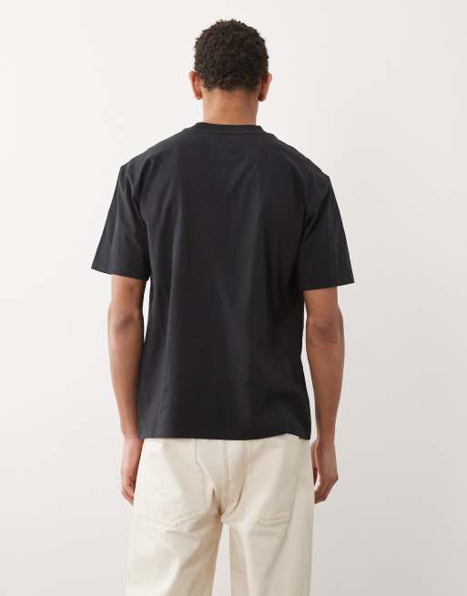 Barbour Dalton logo oversized t-shirt in black, 5 of 5