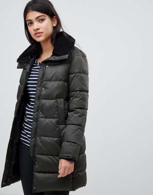 barbour heritage darcy quilt baffle jacket