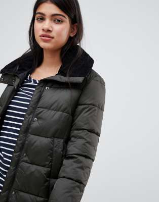 barbour heritage darcy quilt baffle jacket