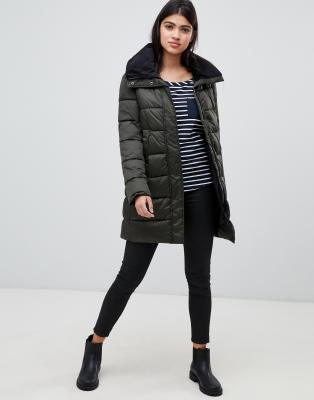 barbour darcy longline quilted online -