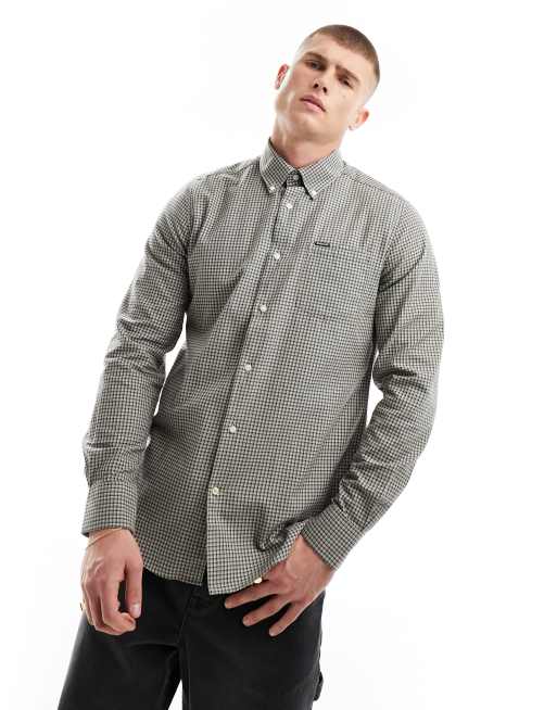 Barbour Darnick – Elegantes Hemd in Olivgrün