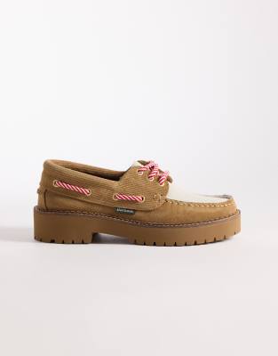  Darras boat shoes in beige