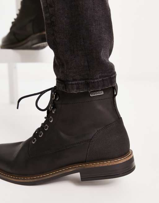 Mens black hotsell barbour boots