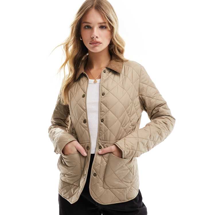 Barbour deveron quilted store jacket womens