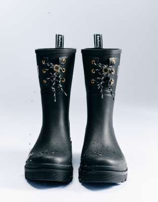  Devlin lace mid wellington boots 
