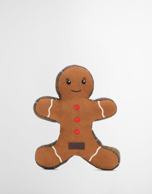 Barbour dog christmas gingerbread toy in brown, 2 of 6