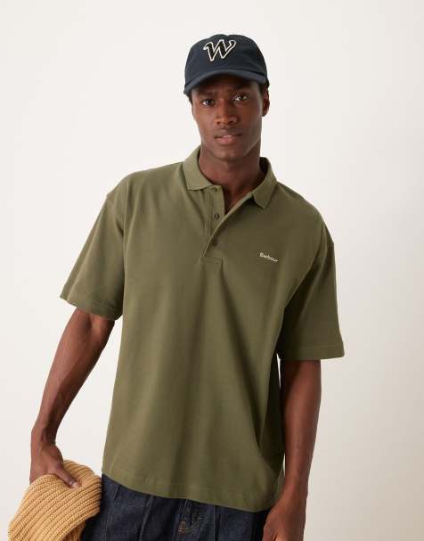 Barbour Dunand oversized polo shirt - view 1