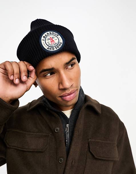 Barbour Dunford beanie in navy
