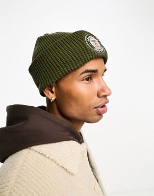 Barbour Dunford beanie in olive